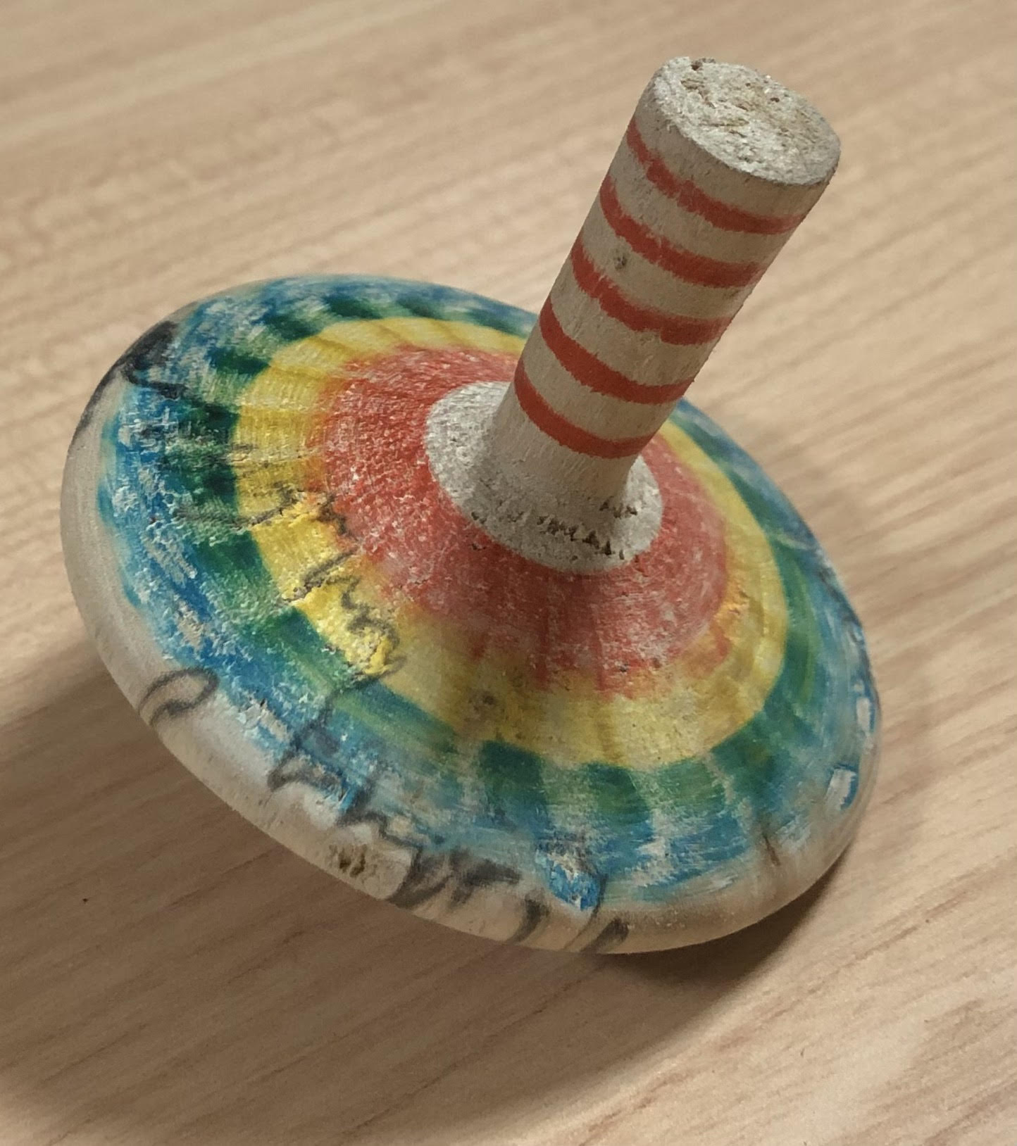 Peonza de madera